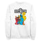 Men's Sesame Street Friend Group Wave Sweatshirt