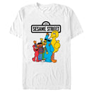 Men's Sesame Street AB/CD Cookie and the Monsters T-Shirt