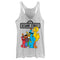 Women's Sesame Street Friend Group Wave Racerback Tank Top