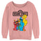 Junior's Sesame Street Friend Group Wave Sweatshirt