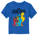 Toddler's Sesame Street Friend Group Portrait Wave T-Shirt