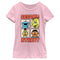 Girl's Sesame Street Four Panels Pals T-Shirt