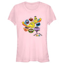 Junior's Sesame Street Main Characters Heads 1969 T-Shirt