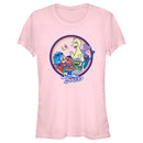 Junior's Sesame Street Circle Group Portrait T-Shirt