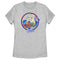 Women's Sesame Street Circle Group Portrait T-Shirt