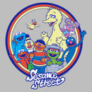 Women's Sesame Street Circle Group Portrait T-Shirt