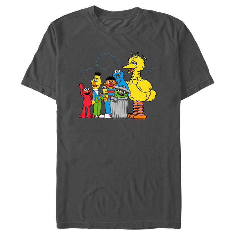 Men's Sesame Street The Classics Group Portrait T-Shirt