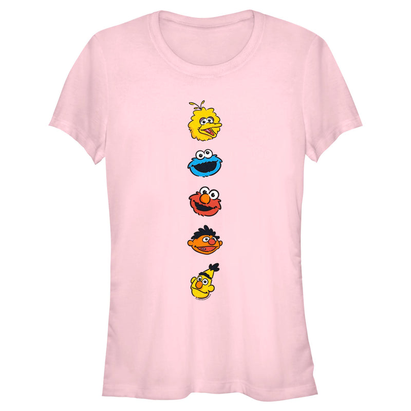 Junior's Sesame Street The Classics Line Up T-Shirt