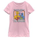 Girl's Sesame Street Everything I Know I Learned on the Streets T-Shirt