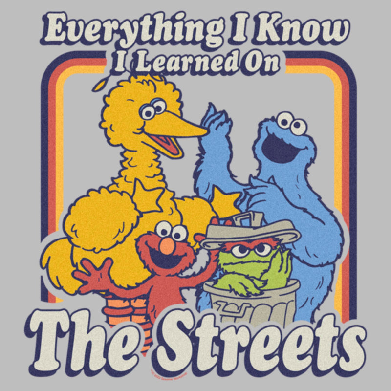 Women's Sesame Street Everything I Know I Learned on the Streets T-Shirt