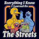 Men's Sesame Street Everything I Know I Learned on the Streets T-Shirt