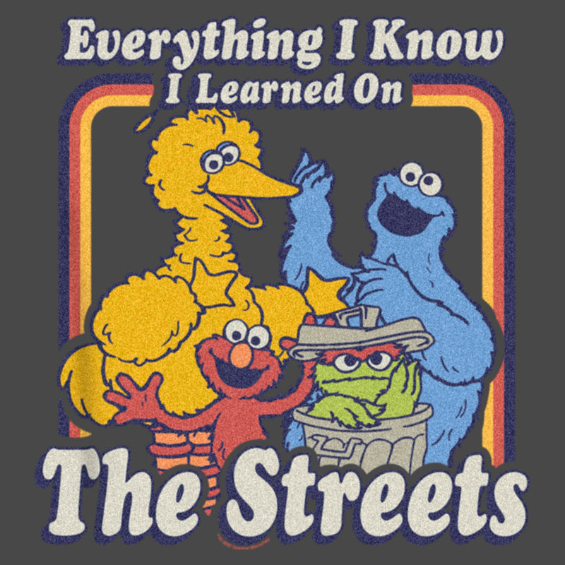 Women's Sesame Street Everything I Know I Learned on the Streets T-Shirt