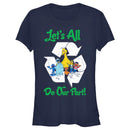 Junior's Sesame Street Let’s All Do Our Part T-Shirt