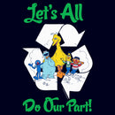 Junior's Sesame Street Let’s All Do Our Part T-Shirt