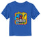 Toddler's Sesame Street Rainbow Box Friends Portrait T-Shirt