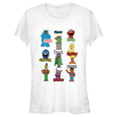 Junior's Sesame Street Character Introductions T-Shirt