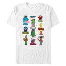 Men's Sesame Street Character Introductions T-Shirt