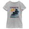 Girl's Sesame Street Cookie Monster Retro Portrait T-Shirt