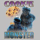 Junior's Sesame Street Cookie Monster Retro Portrait T-Shirt