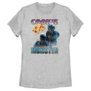 Women's Sesame Street Cookie Monster Retro Portrait T-Shirt