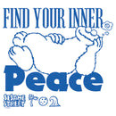 Men's Sesame Street Cookie Monster Find Your Inner Peace T-Shirt