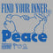 Boy's Sesame Street Cookie Monster Find Your Inner Peace T-Shirt