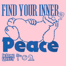 Girl's Sesame Street Cookie Monster Find Your Inner Peace T-Shirt
