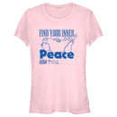 Junior's Sesame Street Cookie Monster Find Your Inner Peace T-Shirt