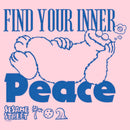 Junior's Sesame Street Cookie Monster Find Your Inner Peace T-Shirt