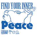 Women's Sesame Street Cookie Monster Find Your Inner Peace T-Shirt