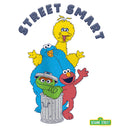 Girl's Sesame Street Group Street Smart T-Shirt