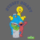 Junior's Sesame Street Group Street Smart T-Shirt