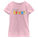 Girl's Sesame Street Keeping the Mood Smiling T-Shirt