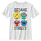 Boy's Sesame Street Four Circle Grid T-Shirt