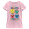 Girl's Sesame Street Four Circle Grid T-Shirt