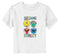 Toddler's Sesame Street Four Circle Primary Colors Grid T-Shirt