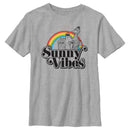 Boy's Sesame Street Sunny Vibes Rainbow T-Shirt