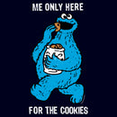 Men's Sesame Street Me Only Here for the Cookies T-Shirt