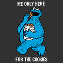 Men's Sesame Street Me Only Here for the Cookies T-Shirt