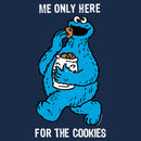 Men's Sesame Street Me Only Here for the Cookies T-Shirt