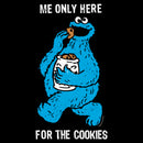 Women's Sesame Street Me Only Here for the Cookies T-Shirt