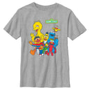 Boy's Sesame Street Main Group Shot T-Shirt