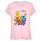 Junior's Sesame Street Main Group Shot T-Shirt