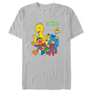 Men's Sesame Street Main Group Shot T-Shirt