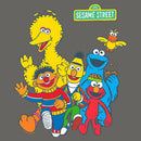 Junior's Sesame Street Main Group Shot Sweatshirt