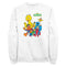 Men's Sesame Street Main Group Shot Sweatshirt