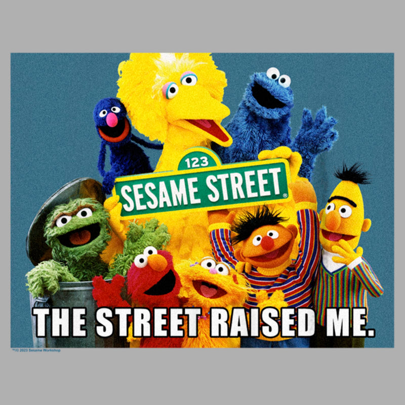 Boy's Sesame Street The Street Raised Me T-Shirt