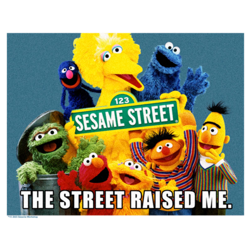 Women's Sesame Street The Street Raised Me T-Shirt