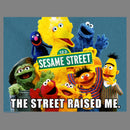 Junior's Sesame Street The Street Raised Me Cowl Neck Sweatshirt