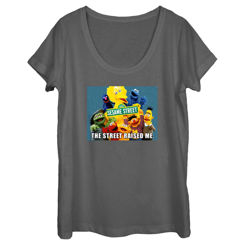 Women's Sesame Street The Street Raised Me T-Shirt